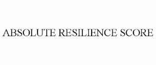 absolute resilience score