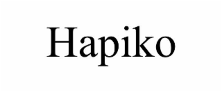 hapiko