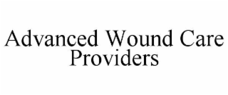 advanced wound care providers