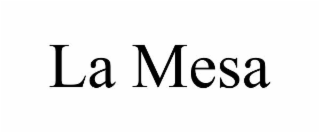 la mesa