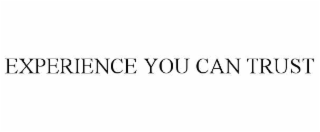 experience you can trust