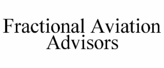 fractional aviation advisors