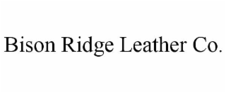 bison ridge leather co.