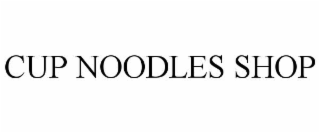 cup noodles shop