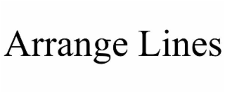 arrange lines