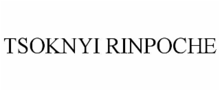 tsoknyi rinpoche