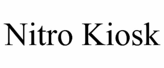 nitro kiosk