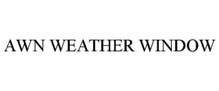 awn weather window