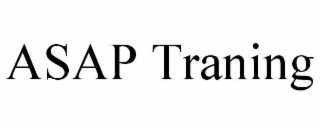 asap traning