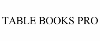 table books pro