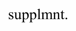 supplmnt.