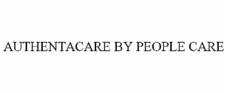authentacare by people care