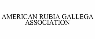 american rubia gallega association