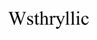 wsthryllic