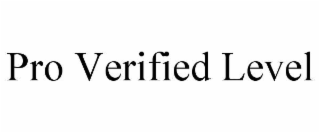 pro verified level
