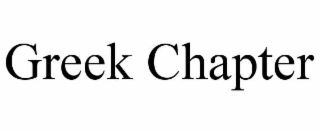 greek chapter