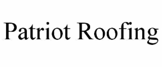 patriot roofing