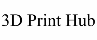 3d print hub