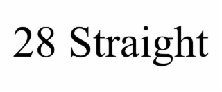 28 straight
