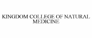 kingdom college of natural medicine