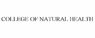 college of natural health