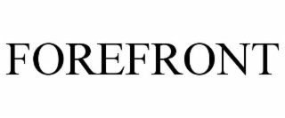 forefront