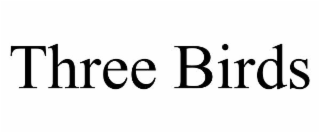 three birds