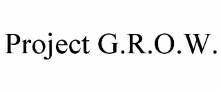 project g.r.o.w.