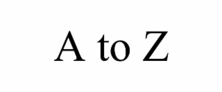 a to z