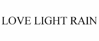 love light rain