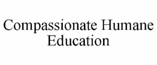 compassionate humane education