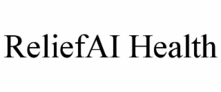 reliefai health