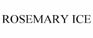 rosemary ice