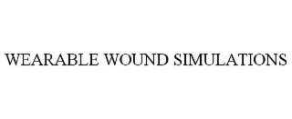 wearable wound simulations