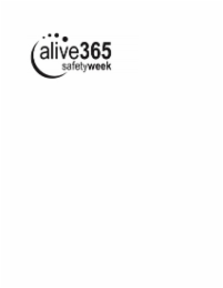 alive365 safetyweek