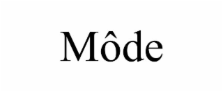 mÔde