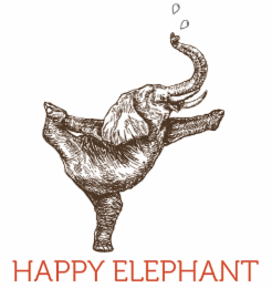 happy elephant