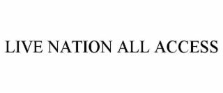 live nation all access