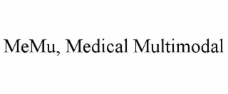 memu, medical multimodal