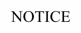 notice