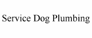 service dog plumbing