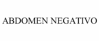 abdomen negativo