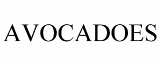 avocadoes