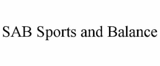 sab sports and balance