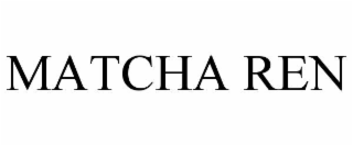 matcha ren