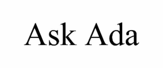 ask ada