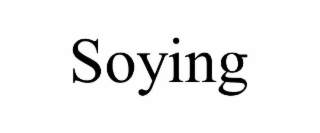 soying
