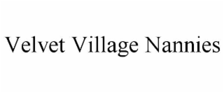velvet village nannies