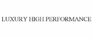 luxury high performance