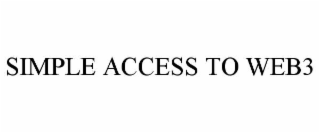 simple access to web3